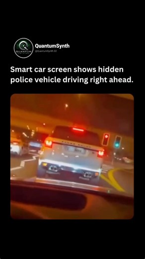 Hidden Police Cars Detected Using Advanced Smart Vehicle Camera Technology