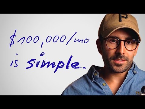 the EXACT path to $100,000/mo (without funnels or sales calls)