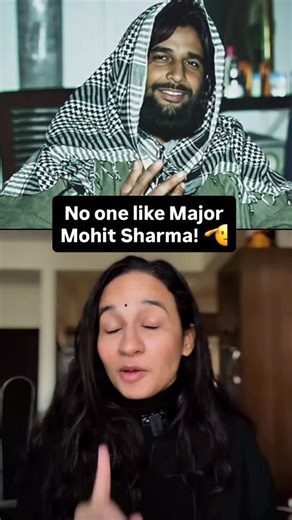Niharika Choudhary on Instagram: "Share with every Indian! 🇮🇳 Source➡️ www.gallantryawards.gov.in …. I don’t think India has ever seen a soldier like Major Mohit Sharma. His mind, his courage, his mastery… impossible to match. This video or even a whole film can never do justice to what he actually did! Shooting terrorists from the front is one thing but walking into their homes, living as one of them, and then eliminating them from the inside? That is a different level of bravery🫡 Major Mohi