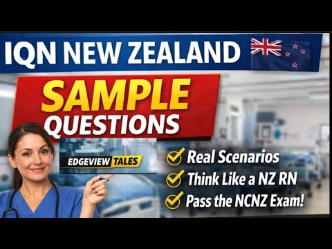 IQN New Zealand Sample Questions 🇳🇿 | NCNZ Nursing Exam Tips 2026