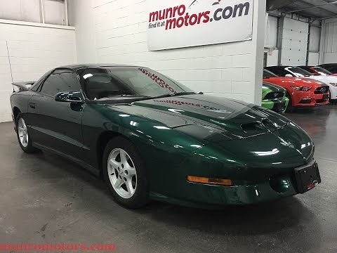 1994 Pontiac Firebird Trans Am SOLD SOLD SOLD Corvette engine Ram Air Low Kms Munro Motors