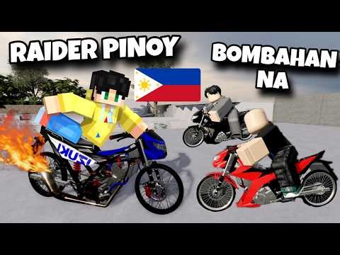 RAIDER 150 PINOY VERSION NAG PALAKASAN ng BOMBA at KARERA sa ROBLOX