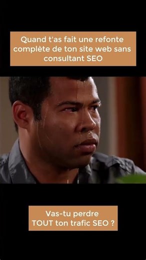 Quand tu fais une refonte de site web sans pensé au #SEO