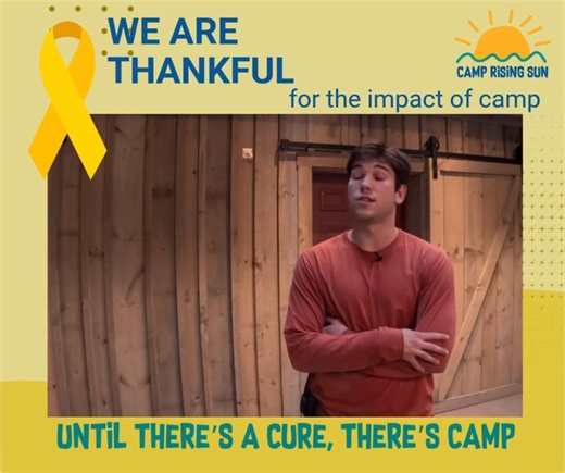 48 reactions | Thank you for supporting our campers this year. Take some time to watch this video and learn what an impact camp has made on the life of one of our campers. To support camp, please visit www.camprisingsun.com. The video was produced by Chris Piercey, a North Branford High School student. | Camp Rising Sun | Facebook