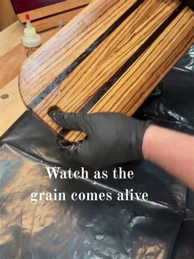 Wood Bread Board - Zebra Wood & Walnut