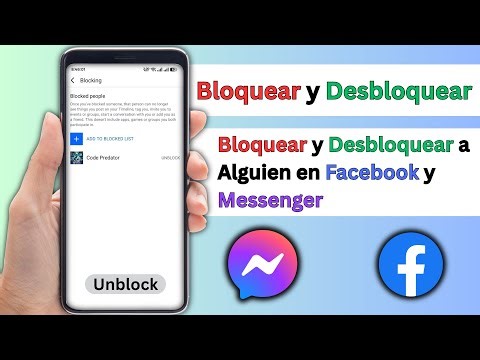 Bloquear FB & Messenger 2025 rápido | How to Block & Unblock on Facebook