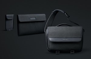 ClickSling X sling bag with antitheft fabric and magnetic buckles