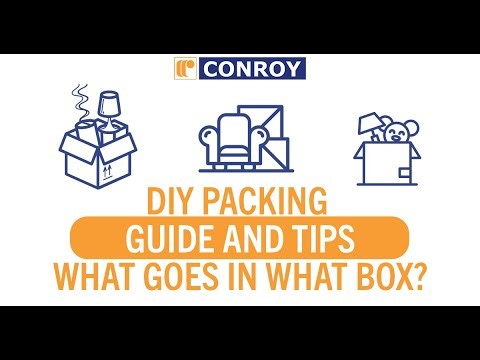 DIY Packing Tips | What Goes in What Size Box