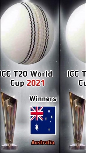 ICC World Cup Winners: 2021 T20, 2022 T20, 2023 ODI