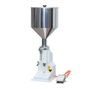 [Hot Item] Silian A03 Hand Operated Filling Machine Manual Cosmetic Paste Sausage Cream Liquid Filling Supply