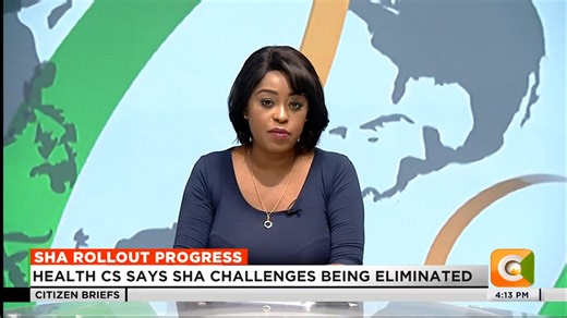 5.4K views · 130 reactions | SHA Rollout Progress: Health CS says SHA challenges being eliminated CS Barasa says new scheme makes healthcare affordable #CitizenBriefs | Citizen TV Kenya | Facebook