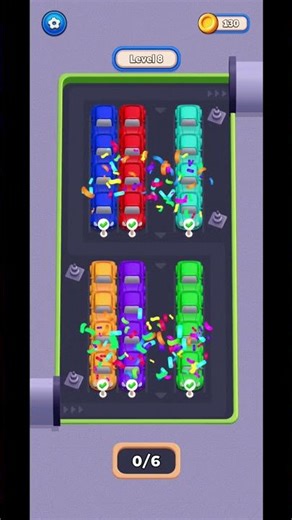 Car Sort Loop- Gameplay Walkthrough Part 1(Android)#puzzlegame