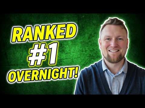 This AI Tool RANKED My Site #1 on Google (Without Backlinks)