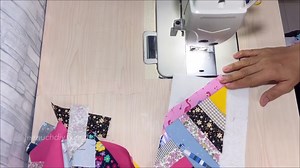 2.6K views · 39 reactions | How to make a beautiful pouch with scraps fabric | Jeenuchdiy&craft | Facebook