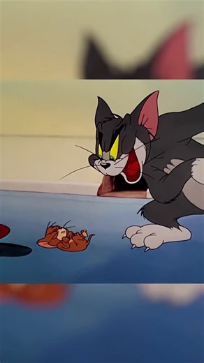 Thakara Ram on Instagram: "💪🐭💥 #tomandjerry After a series of “thrill comedy” sequences high above the city, Bugs uses a red-hot rivet to trigger a Rube Goldberg-style chain reaction that finally defeats the worker."
