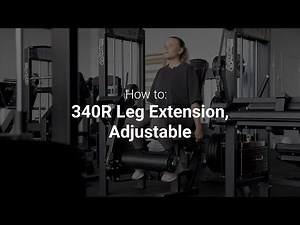 HOW TO USE GYM MACHINES: Leg Extension Adjustable