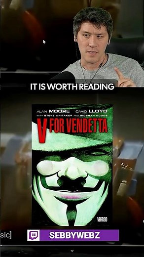 Why You Should Read "V For Vendetta"