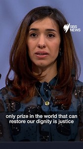 Nadia Murad, a former IS sex slave, moved her audience to tears with her acceptance speech for the 2018 Nobel Peace Prize. | SBS News