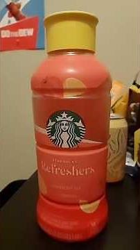 Starbucks Refreshers Strawberry Acai Lemonade|🍋🍓🍋🍓🧊|Mini Sip N, Review