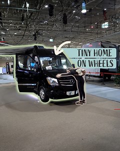 68K views · 534 reactions | Tiny Home on Wheels Tour: Sprinter Van vs. Airstream vs. Motorhome! | Eamon and Bec | Facebook