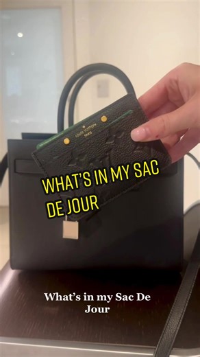 What's Inside My Designer Sac De Jour Handbag? YSL, Saint Laurent, Gucci, and More!
