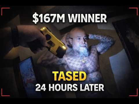 “He Won $167 Million… 24 Hours Later He Was Tased by Cops