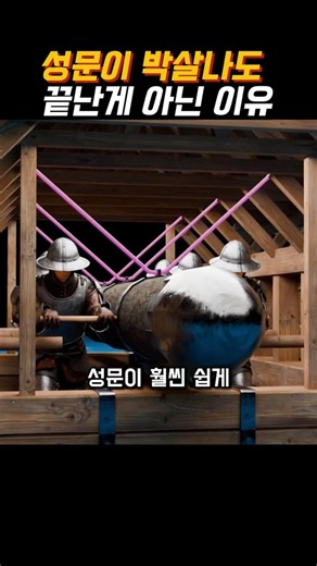 The reason why a castle is not captured even if the gates are breached
