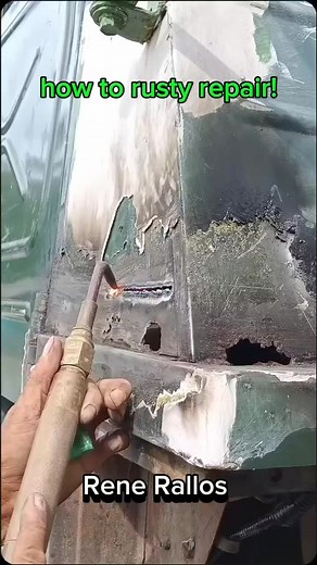 How to rusty repair! #gaswed #repair | Rene Rallos