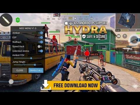 CODM MOD MENU APK COD MOBILE WALLHACK AIMBOT ESP DOWNLOAD CHEATS NO RECOIL CODM APP IOS ANDROID