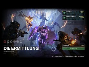Destiny 2 Kampagne#002 Die Ermittlung auf "Legendär" | Schön schwer aber Guter Loot 😄 [HD][PS5]