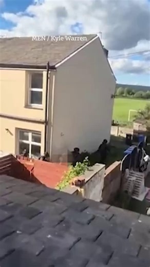 Moment armed terror cops swarm home and arrest topless man over 'attack plot' | The Sun News