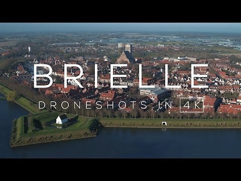 Brielle Vestingstad (Zuid-Holland) in 4K | Drone video