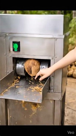 Coconut Dehusking Machine #automobile #trending #virel