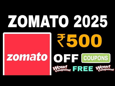 🍔 Zomato Coupon Code Today 🔥 | Flat 60% OFF 💸 Latest Zomato Offers & Deals 😍