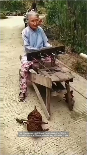 Handmade Strength: Traditional Rope Making