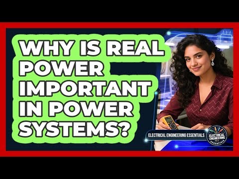 Why Is Real Power Important In Power Systems?