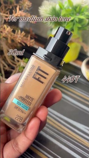 Maybelline 228 Fit Me Foundation Review 🤎