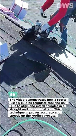 Smart Roofing Installation Tool – Fast and Accurate Shingle Alignment Technique