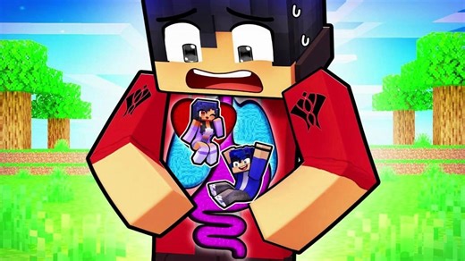 【Aphmau】在亚伦体内生存！