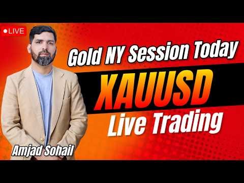 LIVE Gold (XAUUSD) Trading – Key Levels & Breakout Setup | New York Session
