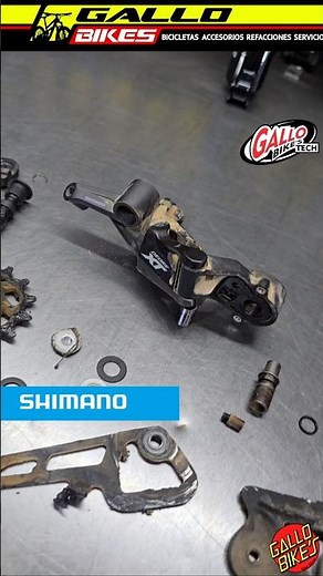 Servicio Reparación Desviador trasero Shimano Deore XT RD-M8100 12s Mantenimiento Cambio derailleur