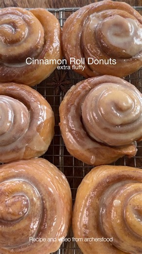 Comment “YES” or “RECIPE” in this video on IG and I’ll send the recipe to your dm. Recipe: cinnamon roll donuts Link: https://archersfood.com/cinnamon-roll-donuts/ PREORDER OUR BOOK: ALL DAY I DREAM OF CAKE :p If you try this recipe leave a star rated comment in our website it’s the best way to support us so we can keep sharing free recipes. ❤️ #creatorsearchinsights #creatorinsights #cinnamonroll #cinnamonrolldonut #donuts