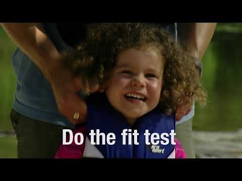 How to put a life jacket on a kid