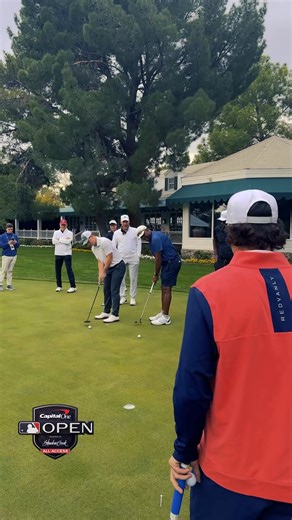 The Blue Jays and Dodgers face off again ... 👀 See who won the putting contest at the Capital One MLB Open! | MLB