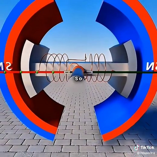 How a DC Motor Works: From Wire to Power Animation