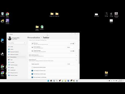 ~ How to Move Windows 11 Taskbar to the Left | Easy Tutorial