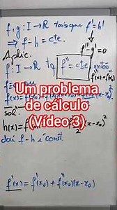 Resolvendo um probleminha de cálculo (vídeo 3)