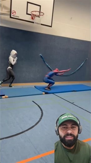 Run, Spider-Man, the headless mule is going to get you! #shorts #spiderman #drama #headlessmule