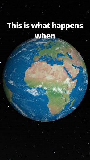 Earth deflating like a balloon 😭#fyp #opensph #spacesim #earth