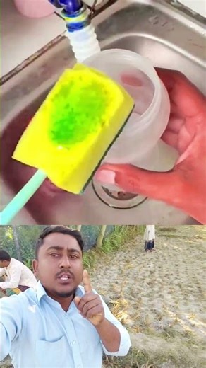 Technique for cleaning the inside of a bottle #comedyforever #comedyfilms #comedymove #comedymovi...